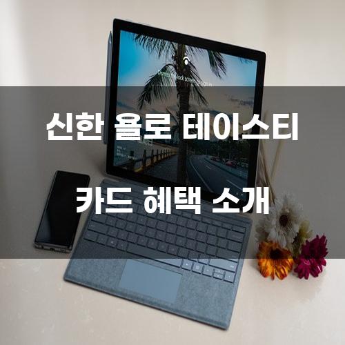 신한 욜로 테이스티 카드 혜택 소개